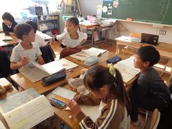 2年生国語の授業