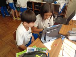 4年生社会の授業