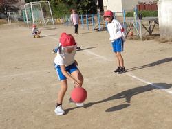 4年生体育の授業