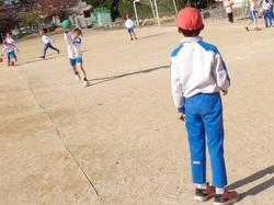 4年生体育の授業