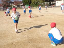 4年生体育の授業