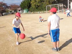 4年生体育の授業