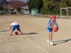 4年生体育の授業