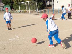 4年生体育の授業