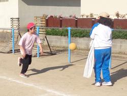 4年生体育の授業