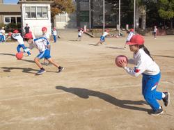 4年生体育の授業