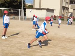 4年生体育の授業