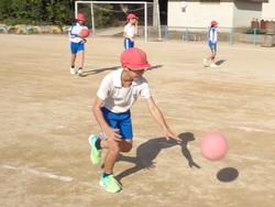 4年生体育の授業