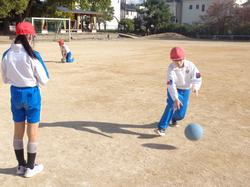 4年生体育の授業