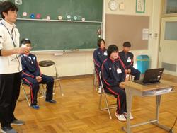 トライやる・ウィーク生 自己紹介