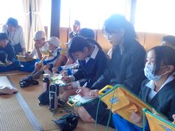 三樹っ子探検クラブの様子