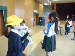 3年生花いっぱい運動