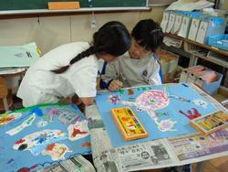 1年生図工の授業