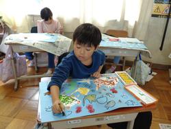 1年生図工の授業