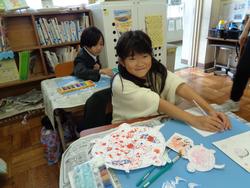 1年生図工の授業