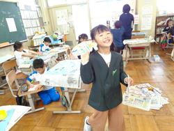 1年生図工の授業