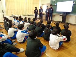 6年生トライやる・ウィークの中学生の話