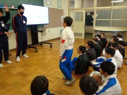 6年生トライやる・ウィークの中学生の話