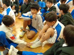 6年生トライやる・ウィークの中学生の話