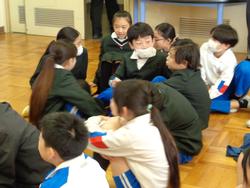 6年生トライやる・ウィークの中学生の話