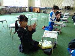 1年生音楽の授業