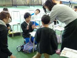 1年生音楽の授業