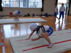 2年生体育の授業