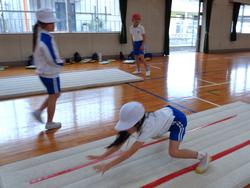 2年生体育の授業