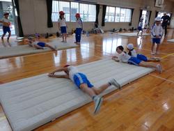 2年生体育の授業