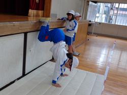 2年生体育の授業