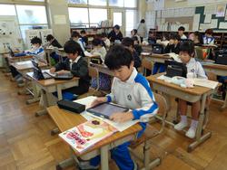 3年生国語の授業