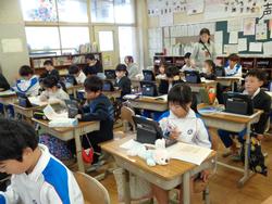 3年生国語の授業