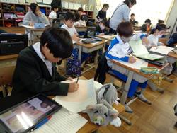 3年生国語の授業