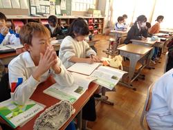 5年生道徳の授業