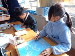 4年生図工の授業