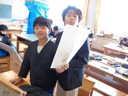 4年生図工の授業