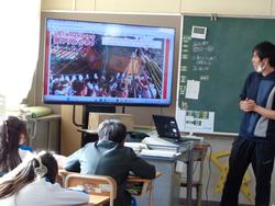 4年生社会の授業