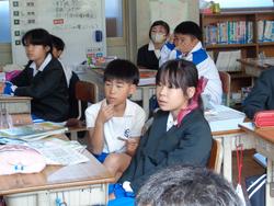 4年生社会の授業