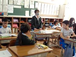 4年生社会の授業