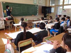 2年生図工の授業