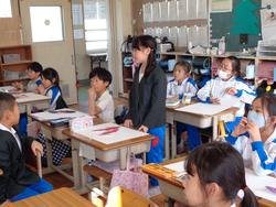 2年生図工の授業