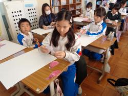 2年生図工の授業