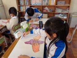 2年生図工の授業
