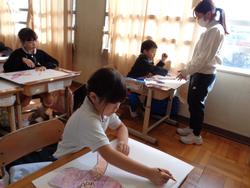 2年生図工の授業