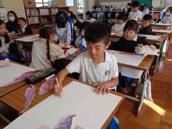 2年生図工の授業