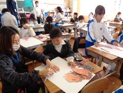 2年生図工の授業