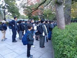 6年生修学旅行 原爆ドーム見学