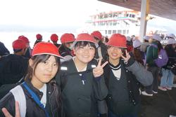 6年生修学旅行フェリーでの様子