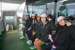 6年生修学旅行フェリーでの様子