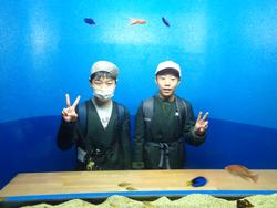 6年生修学旅行宮島水族館での様子